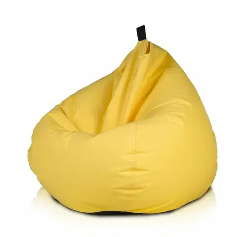 Sedacie vaky a kocky Sedací vak OSCAR Outdoor TiaHome - Žltá