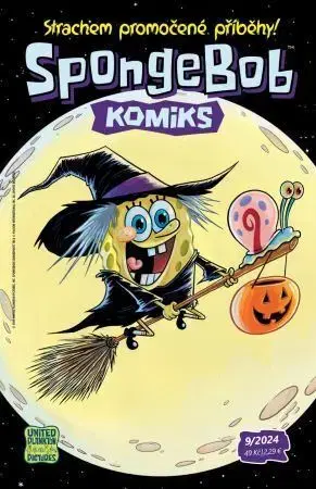 Komiksy SpongeBob 09/2024: Strachem promočené příběhy! - Kolektív autorov