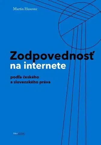 Počítačová literatúra - ostatné Zodpovednostˇ na internete - Martin Husovec