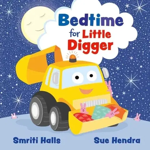 Leporelá, krabičky, puzzle knihy Bedtime for Little Digger - Smriti Halls