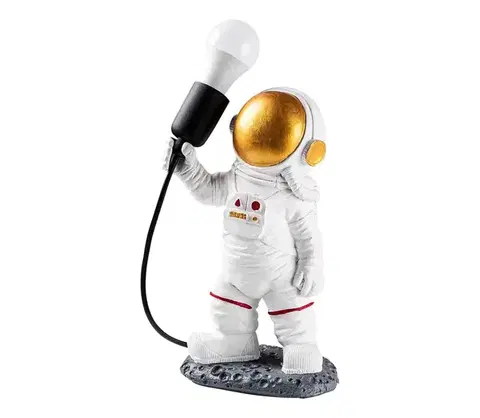 Lampy  Detská lampička ASTRONAUT 1xE27/40W/230V medená/biela 891TNL3292
