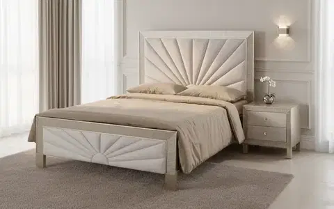 Spálňové zostavy Stilig Bedroom ST900Q Čalúnená posteľ 160cm