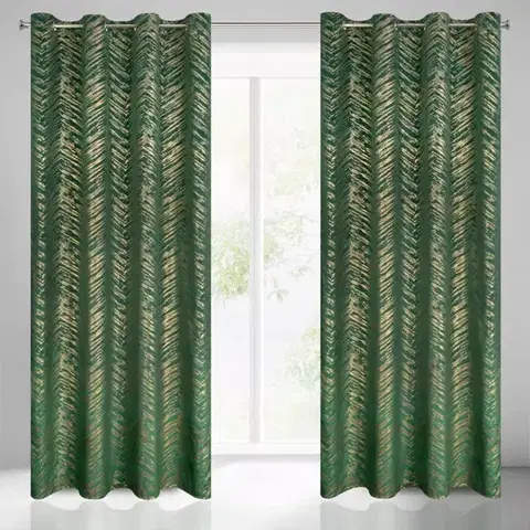 Závesy do spálne Záves SARA 140X250 na priechodkách 387353