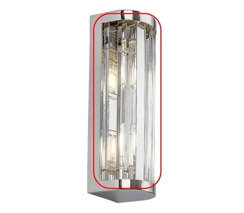 Lampy Rabalux - Náhradné sklo pre stropné svietidlo SYBIL G9 20105