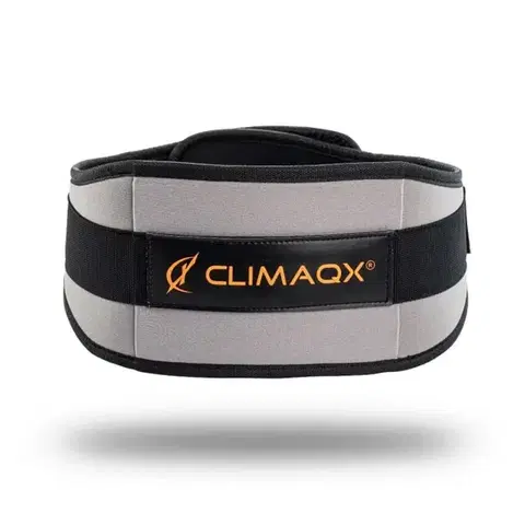 Opasky na cvičenie Climaqx Fitness opasok Gamechanger Grey  L