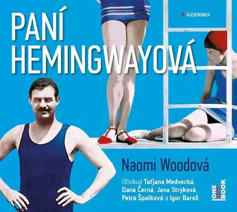 Audioknihy OneHotBook Paní Hemingwayová - audiokniha 2CDmp3