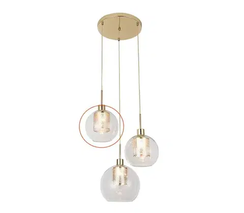 Lampy Rabalux 19792 - Náhradné tienidlo PHILANA pr. 19 cm číra 19792