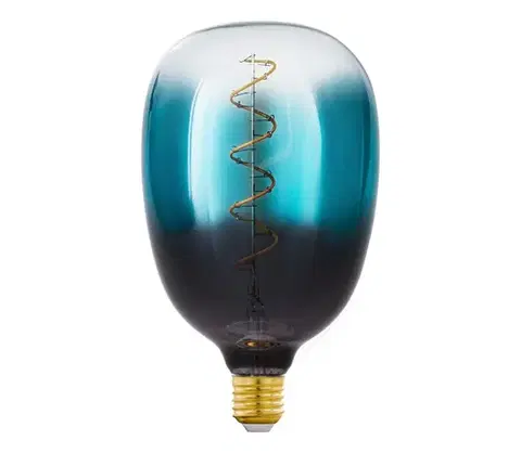 Žiarovky LED stmievateľná žiarovka VINTAGE T120 E27/4W/230V 2000K modrá - Eglo 110224 110224
