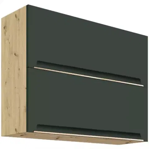 Kuchynské skrinky visiace Skrinka do kuchyne Glamour48g Green