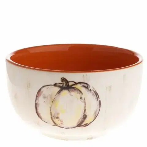 Misky a misy Keramická miska Pumpkin, 12,5 cm