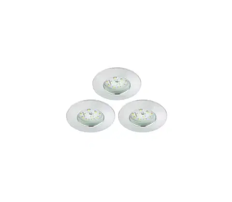 Svietidlá Briloner 8316-039-SADA 3x LED Stmievateľné kúpeľňové svietidlo LED/5,5W/230V IP44 8316-039