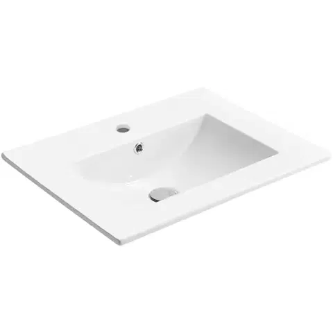 Umývadlá CERANO - Umývadlo keramické Todo - nábytkové - biela lesklá - 61x46,5 CER-431593