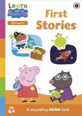Pre deti a mládež - ostatné Learn with Peppa: First Stories sticker activity book