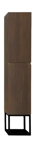 Kúpeľňový nábytok Kúpeľňová skrinka vysoká SAT B-Way 30x133x35 cm orech mat BWAY35NUTF BWAY35NUTF