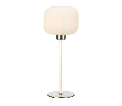 Lampy Markslöjd 108121 - Stolná lampa SOBER 1xE27/60W/230V matný chróm 108121