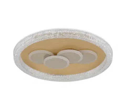 Svietidlá Globo 48476-40R - LED stropné svietidlo LORAINE LED/40W/230V pr. 49,5 cm zlaté 48476-40R