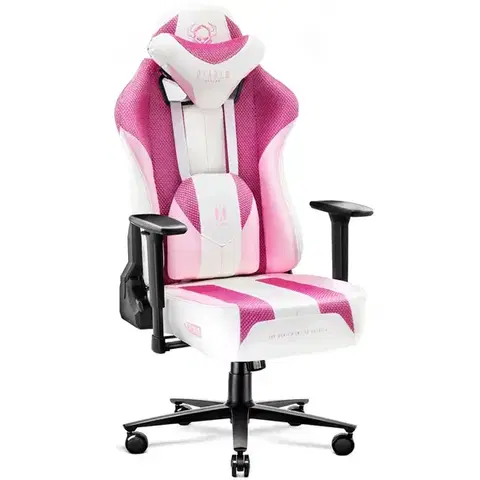 Otočné kreslá Otočné kreslo Normal Diablo X-Player 2.0 pink marshmallow
