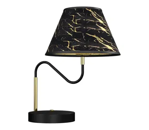 Lampy  Stolná lampa HERMES 1xE27/60W/230V MLP7283