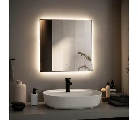 Kúpeľňové zrkadlá BRILAGI - LED kúpeľňové zrkadlo SUELLO LED/24W/230V 60x60 cm IP44 CRI 90 stmievateľné + CCT FG-MIR-0021-6060