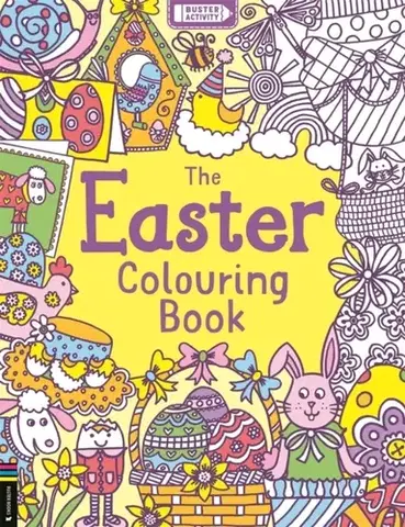 Pre deti a mládež - ostatné The Easter Colouring Book - Jessie Eckel