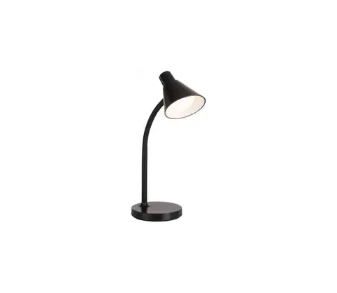 Lampy JUST LIGHT. 11248-18 - LED flexibilná stolová lampa PIXIE LED/4,5W/230V čierna 11248-18