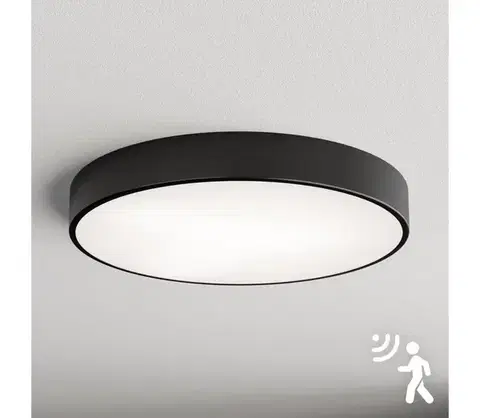 Svietidlá BRILAGI - Stropné svietidlo so senzorom CLARE 5xE27/40W/230V priemer 60 cm čierne 8590828003748