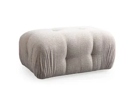 Taburety a podnožky Puf Petite - Cream