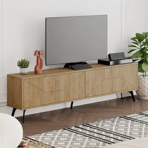 TV stolíky TV stolík Dune - Oak