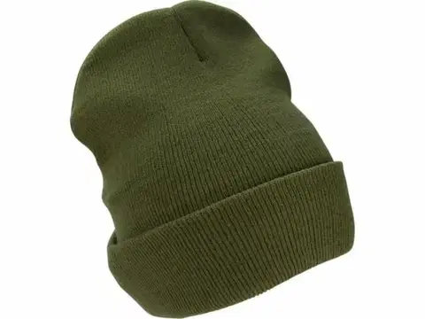 Zimné čiapky EXTOL LIGHT Čiapka pletená tmavozelená