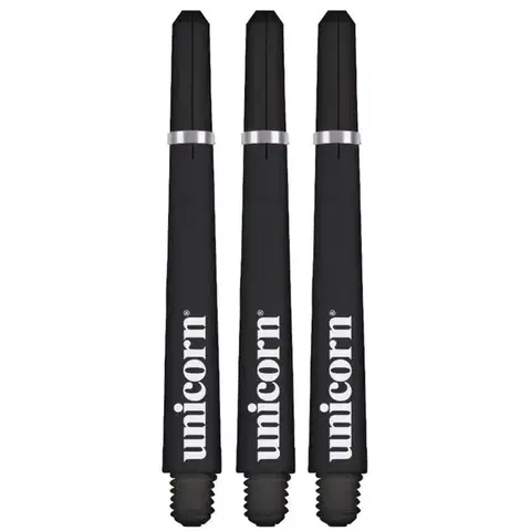 Násadky na šípky Násadky Unicorn Gripper 4 Black Medium 3ks
