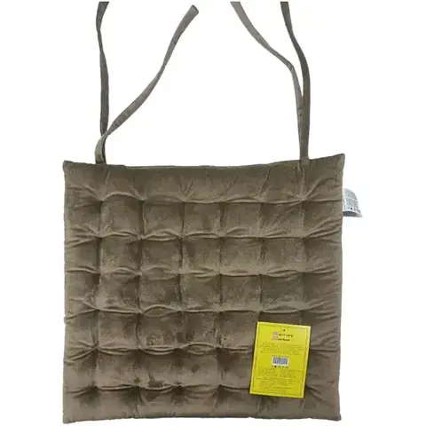 Bytový textil Podsedák na stoličku SSE-JBT-1012 12 40x40cm svetlohnedá
