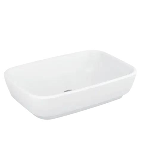 Umývadlá Umývadlo na dosku Vitra Shift 55x37,5 cm, bez otvoru pre batériu 4399-003-0016 4399-003-0016