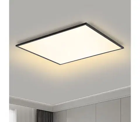 Svietidlá BRILAGI - LED Stropné svietidlo SLIMFRAME LED/58W/230V 60x60 cm čierna BRI175