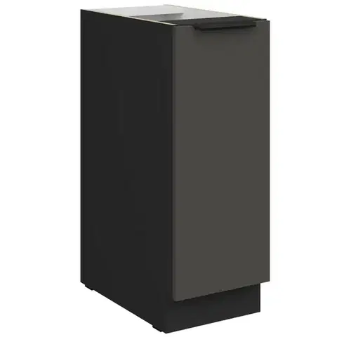 Kuchynské skrinky stojace Kuchynská skrinka Aria-Gr/Bl Anti Fingerprint 30d Cargo Bb