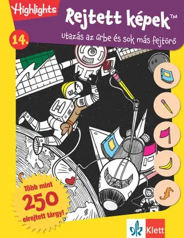 Pre deti a mládež - ostatné Rejtett képek 14. - Utazás az űrbe és sok más fejtörők