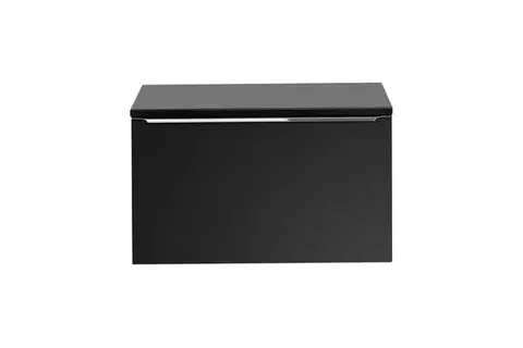 Nábytok ArtCom Kúpeľňová skrinka s doskou SANTA FE Black D60/1 | 60 cm