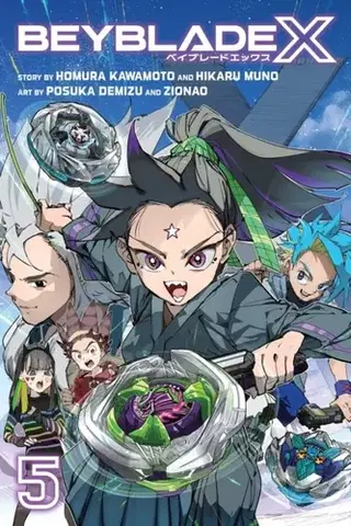 Beletria - ostatné Beyblade X, Vol. 5 - Hikaru Muno,Homura Kawamoto