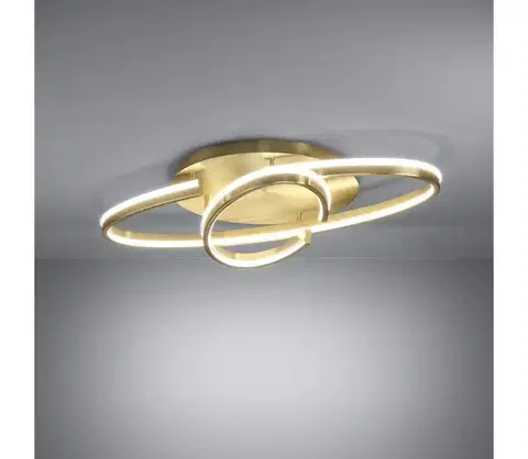 Svietidlá Eglo 390534 - stmievateľné LED stropné svietidlo BOGADO LED/40W/230V zlaté + diaľkové ovládanie 390534