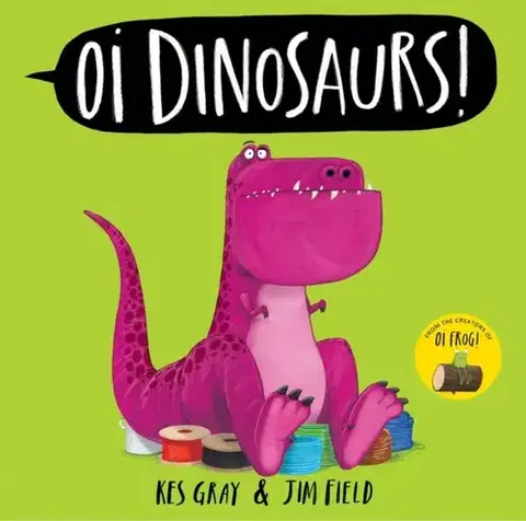Leporelá, krabičky, puzzle knihy Oi Dinosaurs! - Kes Gray