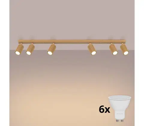 Svietidlá BRILAGI - LED bodové svietidlo CRESTO 6xGU10/10W/230V zlaté BR.1566