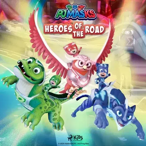 Pre deti a mládež - ostatné Saga Egmont PJ Masks - Heroes of the Road (EN)