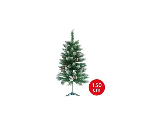 Vianočné dekorácie Eurolamp Vianočný stromček SNOWY 150 cm borovica 600-30170