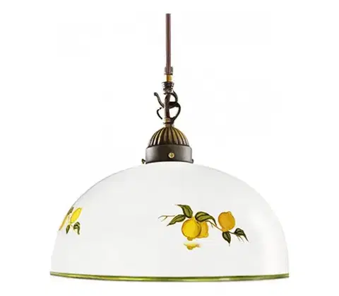 Svietidlá Kolarz 731.30.126 - Luster na lanku NONNA 1xE27/75W/230V pr. 20 cm citróny 731.30.126