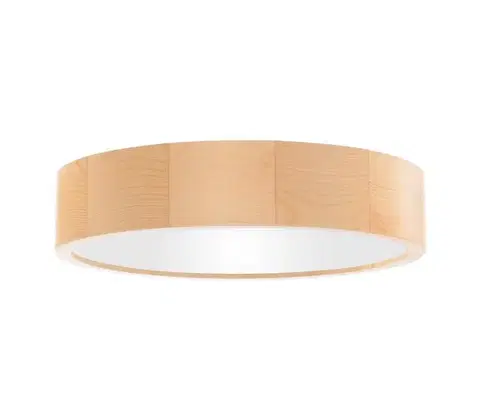 Svietidlá  Stropné svietidlo CLEO 3xE27/24W/230V pr. 37,5 cm borovica 5907623620644