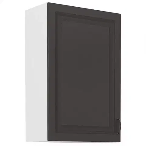 Kuchynské skrinky visiace Kuchynská skrinka STILO grafit mat/biely 60g-90 1f