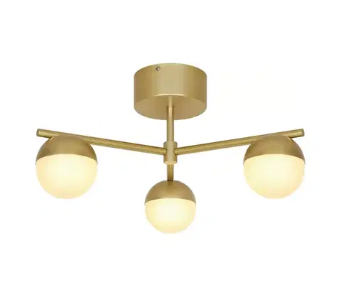 Svietidlá Nordlux - Prisadený luster CONTINA 3xG9/5W/230V mosadz 2512096035