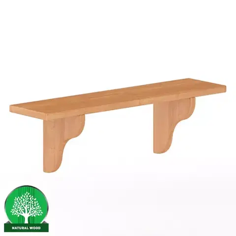 Kancelárske police Polička borovica PK121-80x25x20 jelša