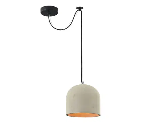 Svietidlá Maytoni T451-PL-01-GR - Luster na lanku BRONI 1xE27/60W/230V pr. 20 cm šedá T451-PL-01-GR