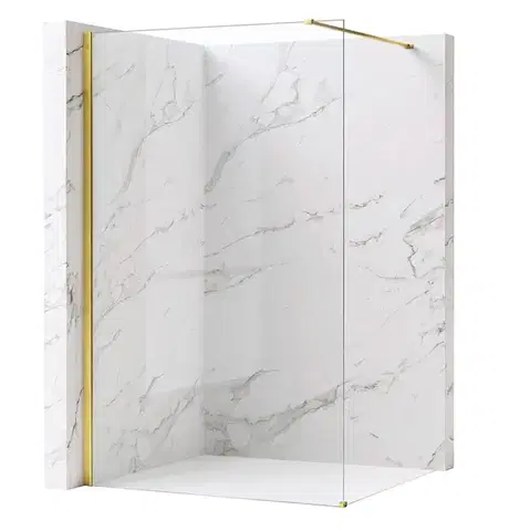 Sprchové dvere REA/S - Sprchová zástena Flexi Transparent / Gold 90 KPL-K99566