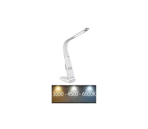 Lampy  LED stmievateľná stolová lampa s bezdrôtovým nabíjaním LORD EVO LED/8W/230V biela PN15300026